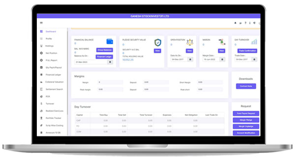 backoffice dashboard